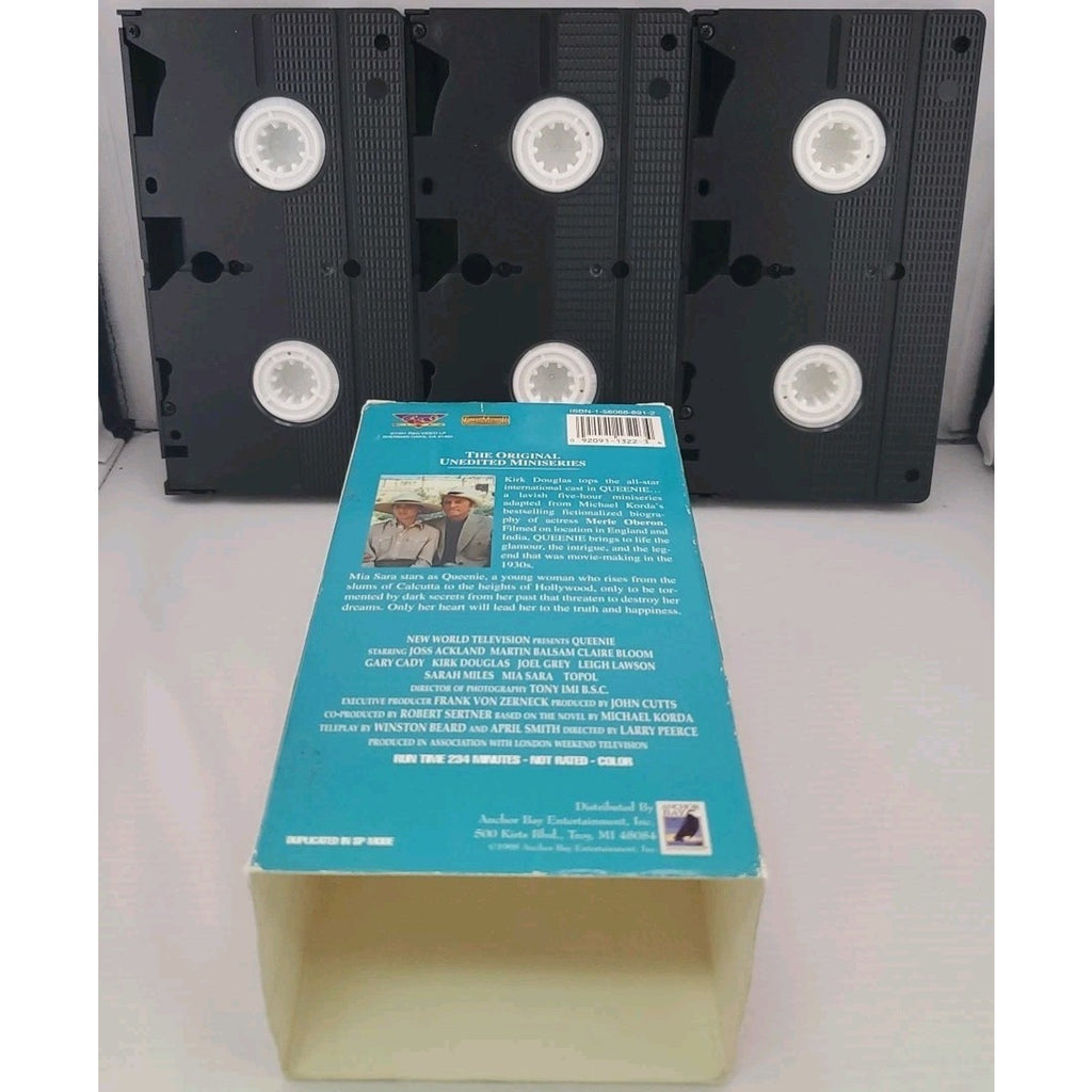 Queenie (VHS, 1991, 3-Tape Set)