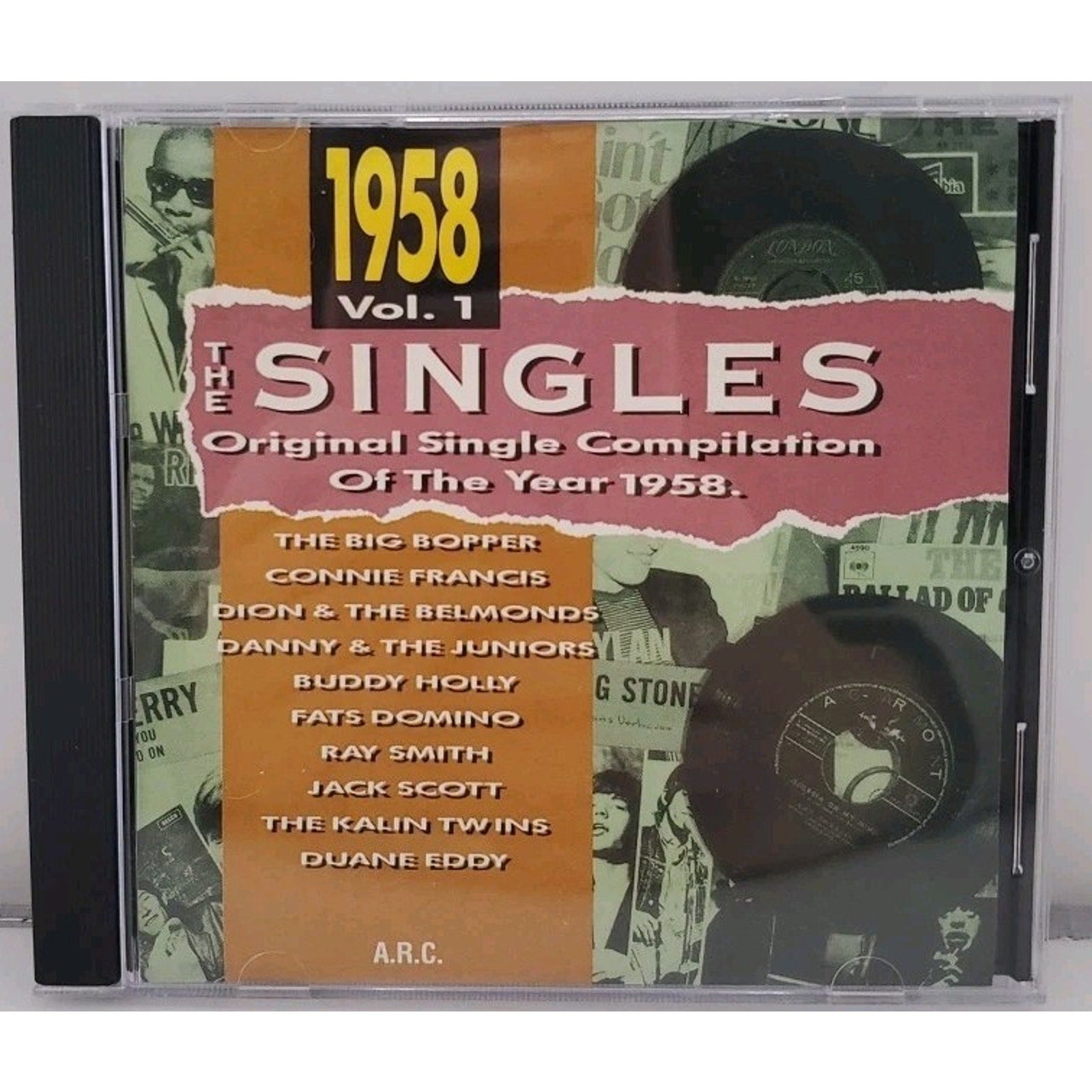The Singles Original Original Single Compilation Of The Year 1958 Vol 1 (CD)