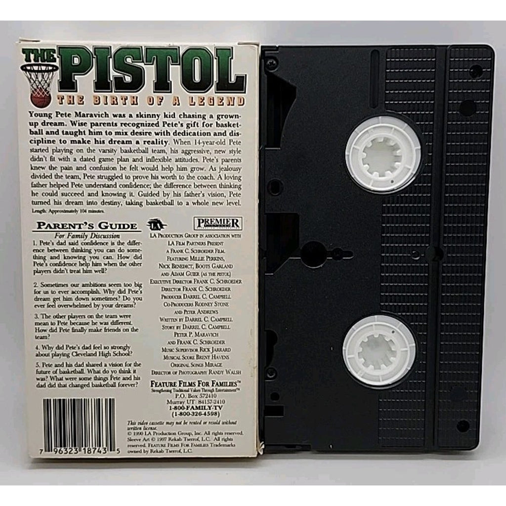 The Pistol The Birth Of A Legend (VHS)