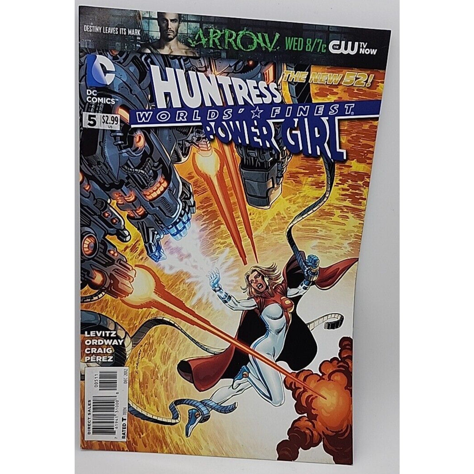 Huntress Worlds' Finest #5 (DC Comics, Dec. 2012)