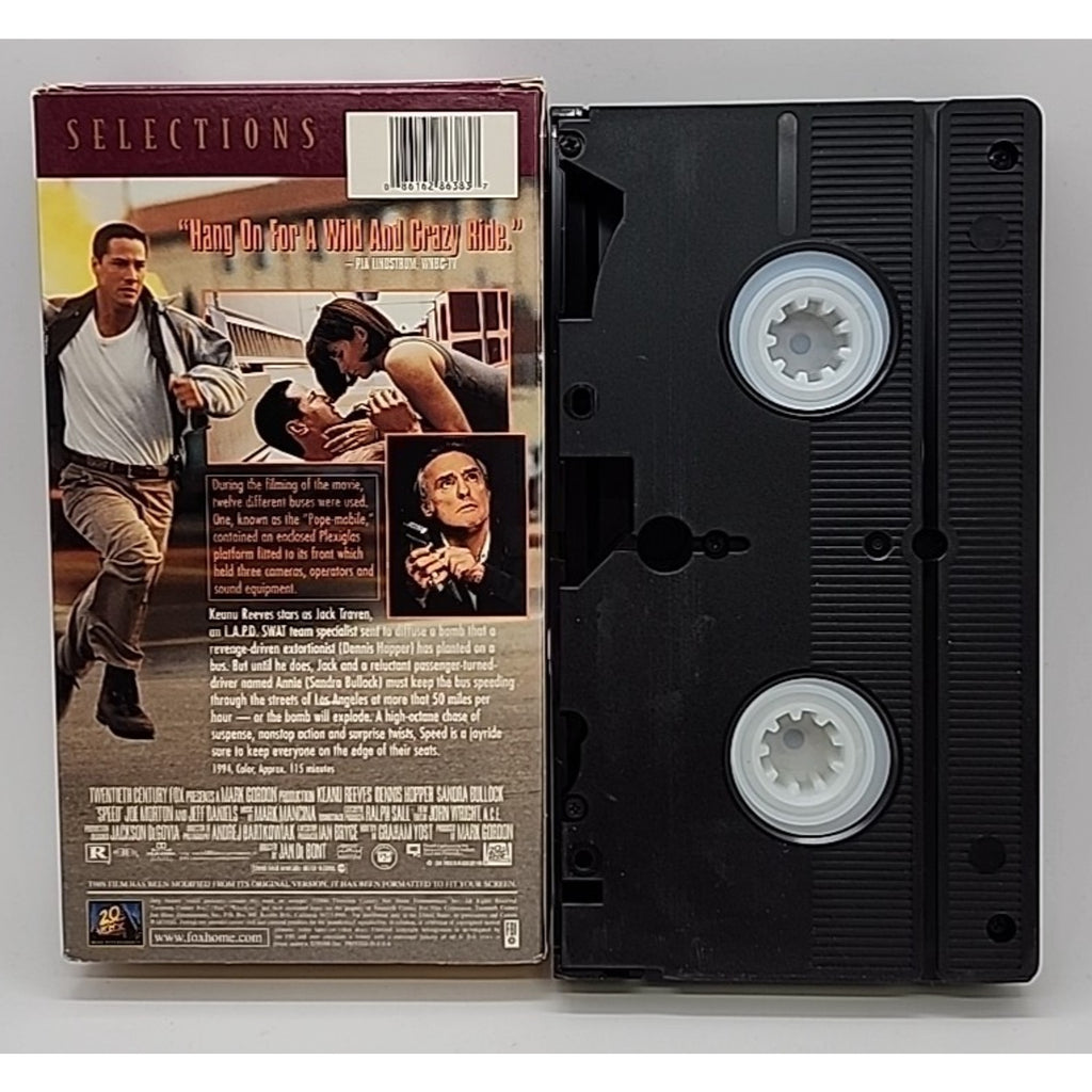 Speed (VHS, 1996) - Selections