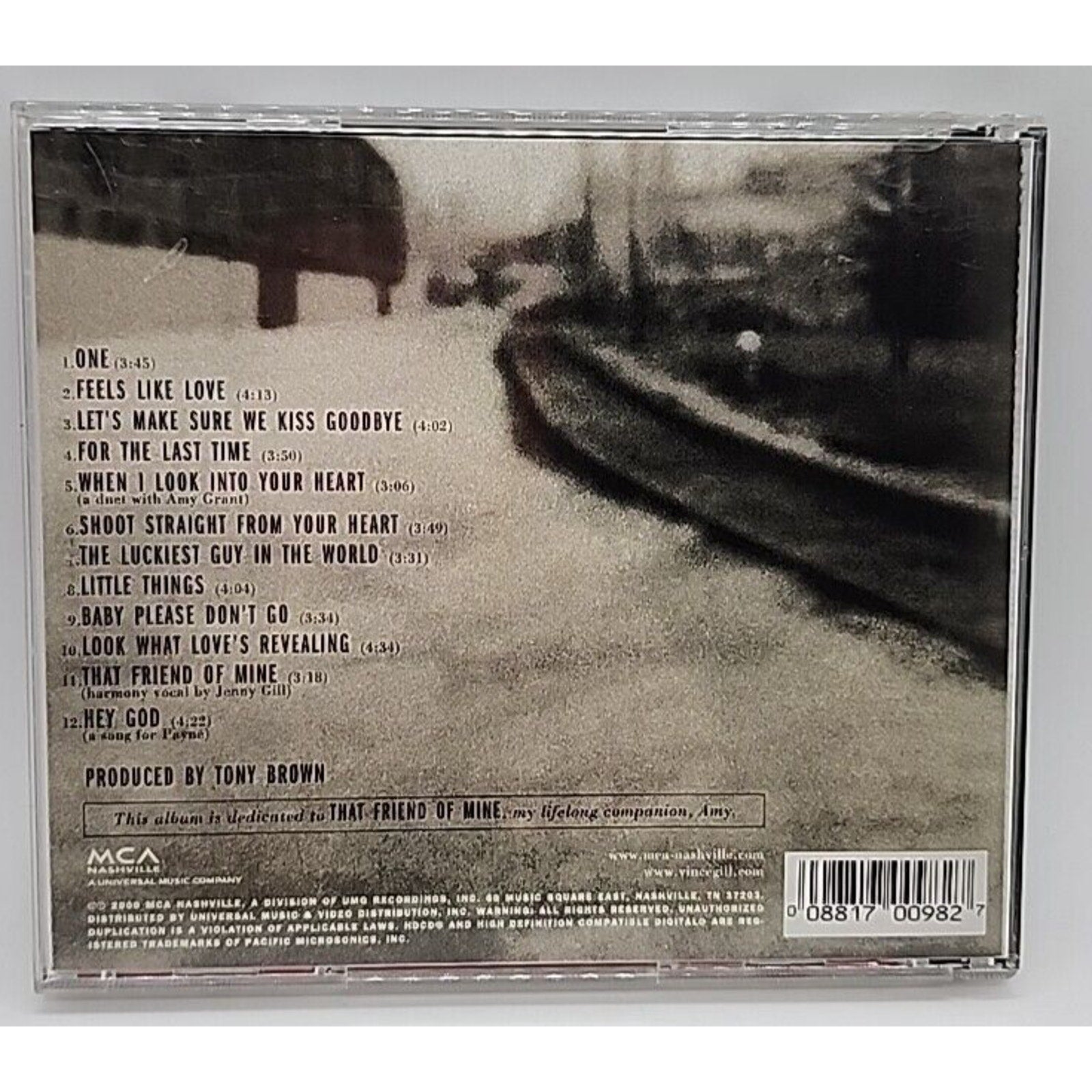 Let's Make Sure We Kiss Goodbye by Vince Gill (CD, Apr-2000, MCA Nashville)