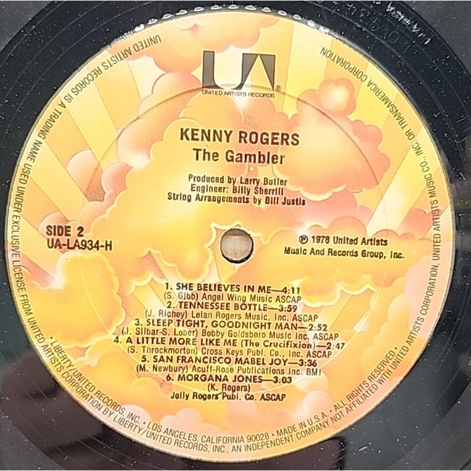 Gambler by Rogers, Kenny (Record, 1978)