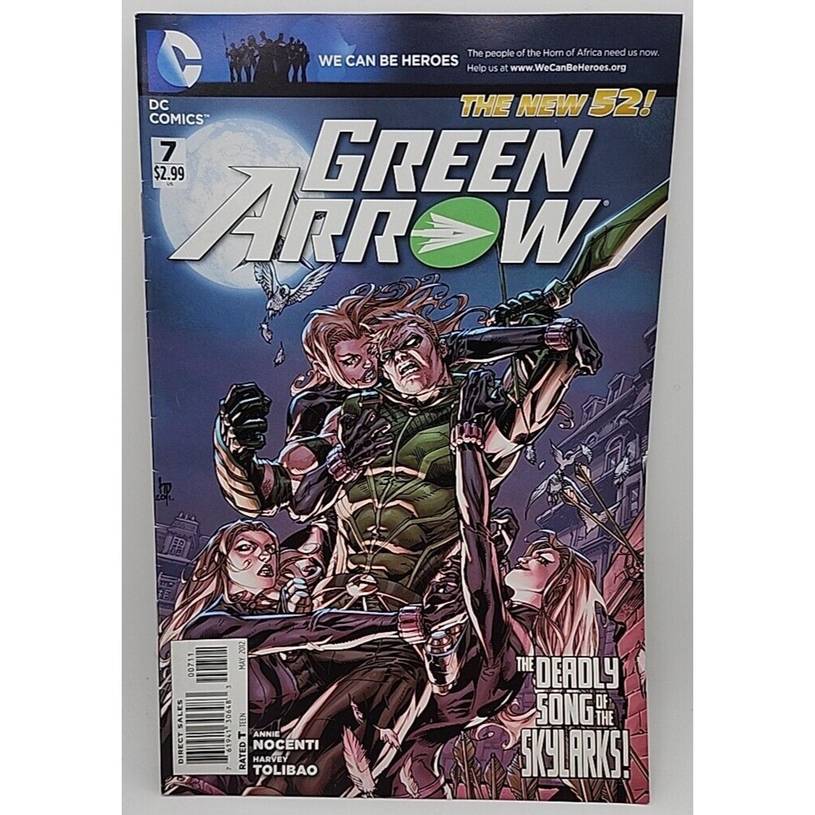 Green Arrow #7 New 52 DC Comics 2012
