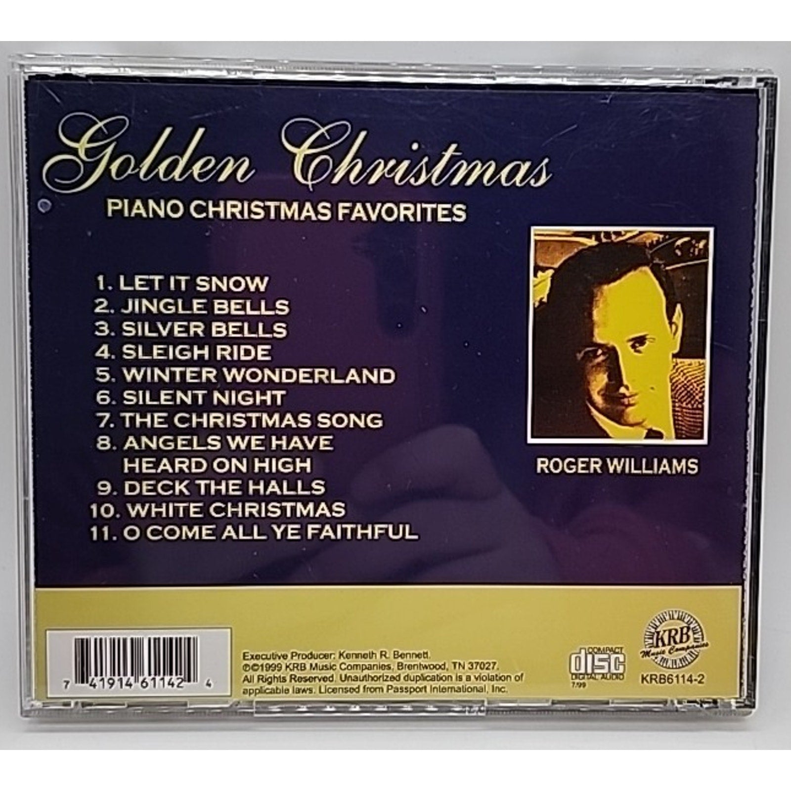 Golden Christmas, Piano Christmas Favorites (CD)