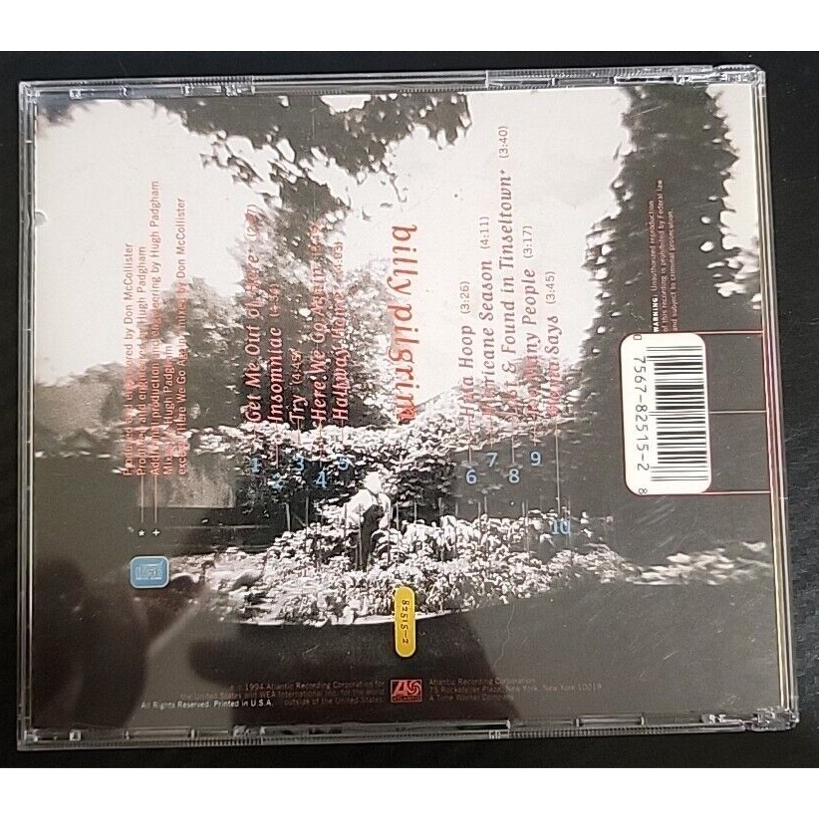 Billy Pilgrim - Audio CD By Billy Pilgrim