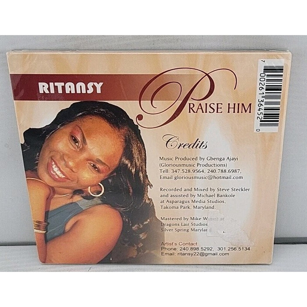 Praise Him - Ritansy CD *Brand New*
