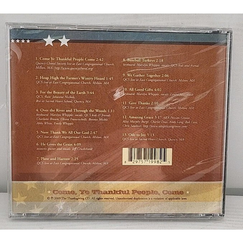 Come Ye Thankful People by Various (CD, 2004) *Brand New*