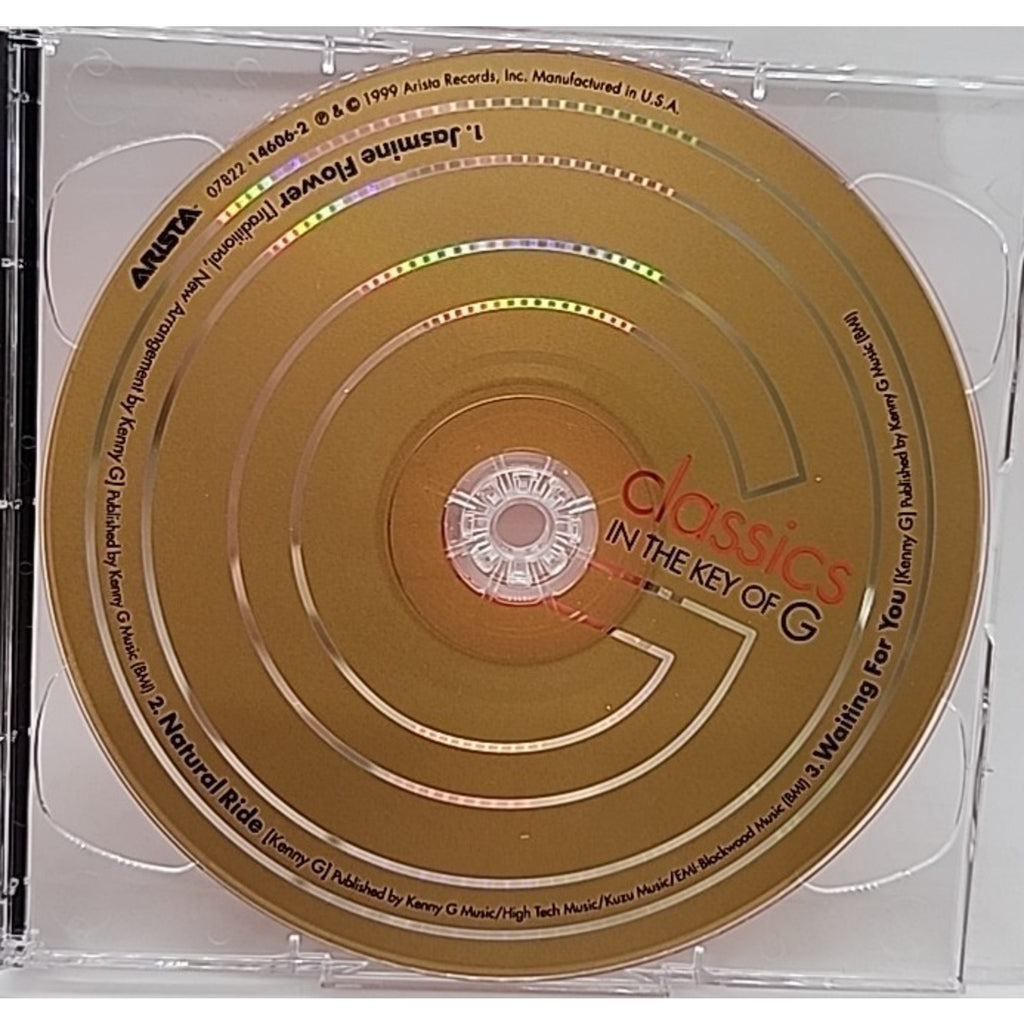 Classics in the Key of G by Kenny G (CD, 1999)