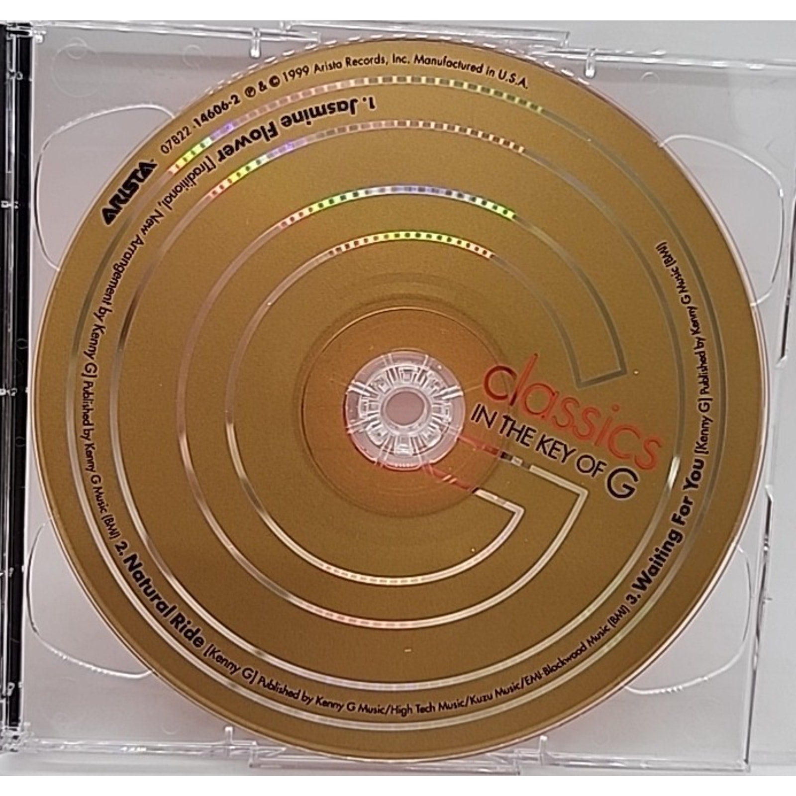 Classics in the Key of G by Kenny G (CD, 1999)