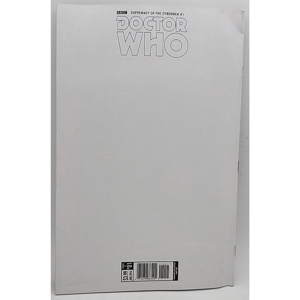 Doctor Who: Supremacy Of The Cybermen #1 Coloring Variant Titan Comics