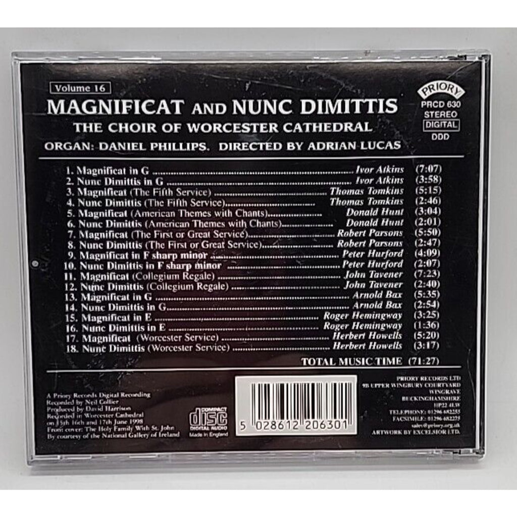 Magnificat & Nunc Dimittis 16 by Various (CD, 1999)