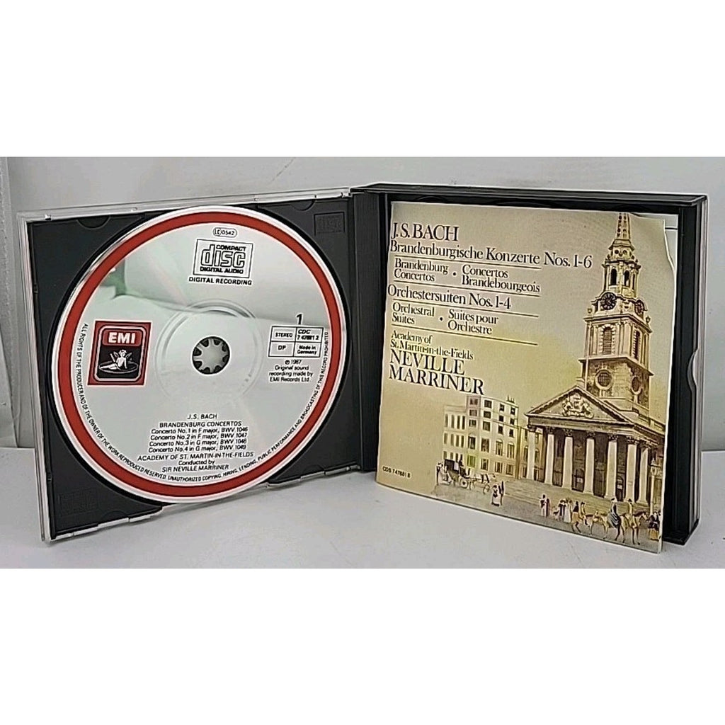 J.S. Bach - Brandenburgische Konzerte Nos. 1-6 - Orchestersuiten Nos. 1-4 3 CDs