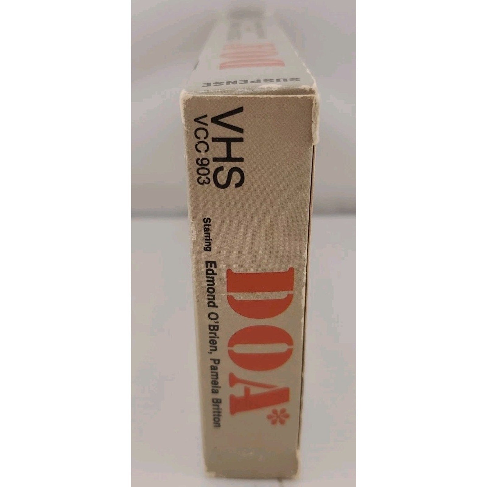 DOA* : *Dead on Arrival - VHS - Starring Edmund O'Brien - 1950"s Film Noir