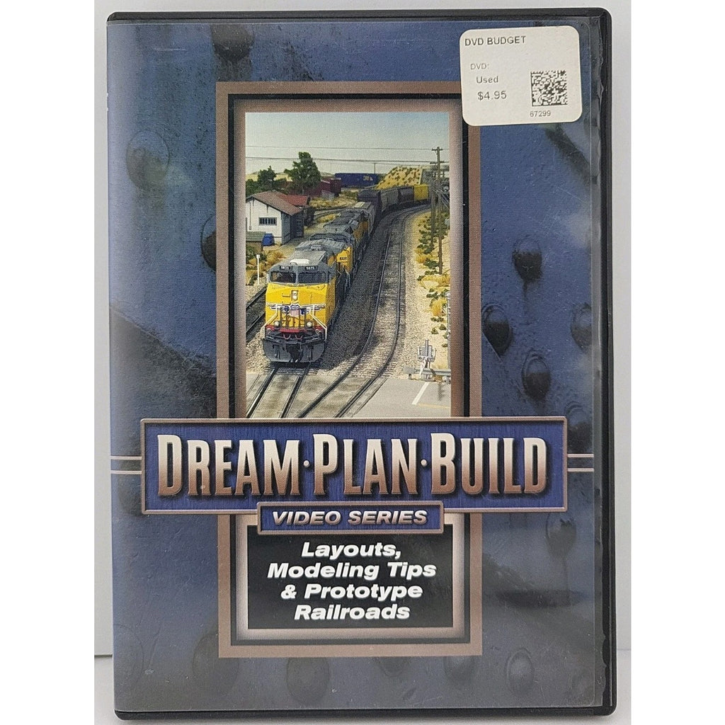 Dream Plan Build Video Series DVD: Layouts, Modeling Tips & Prototype Railroads