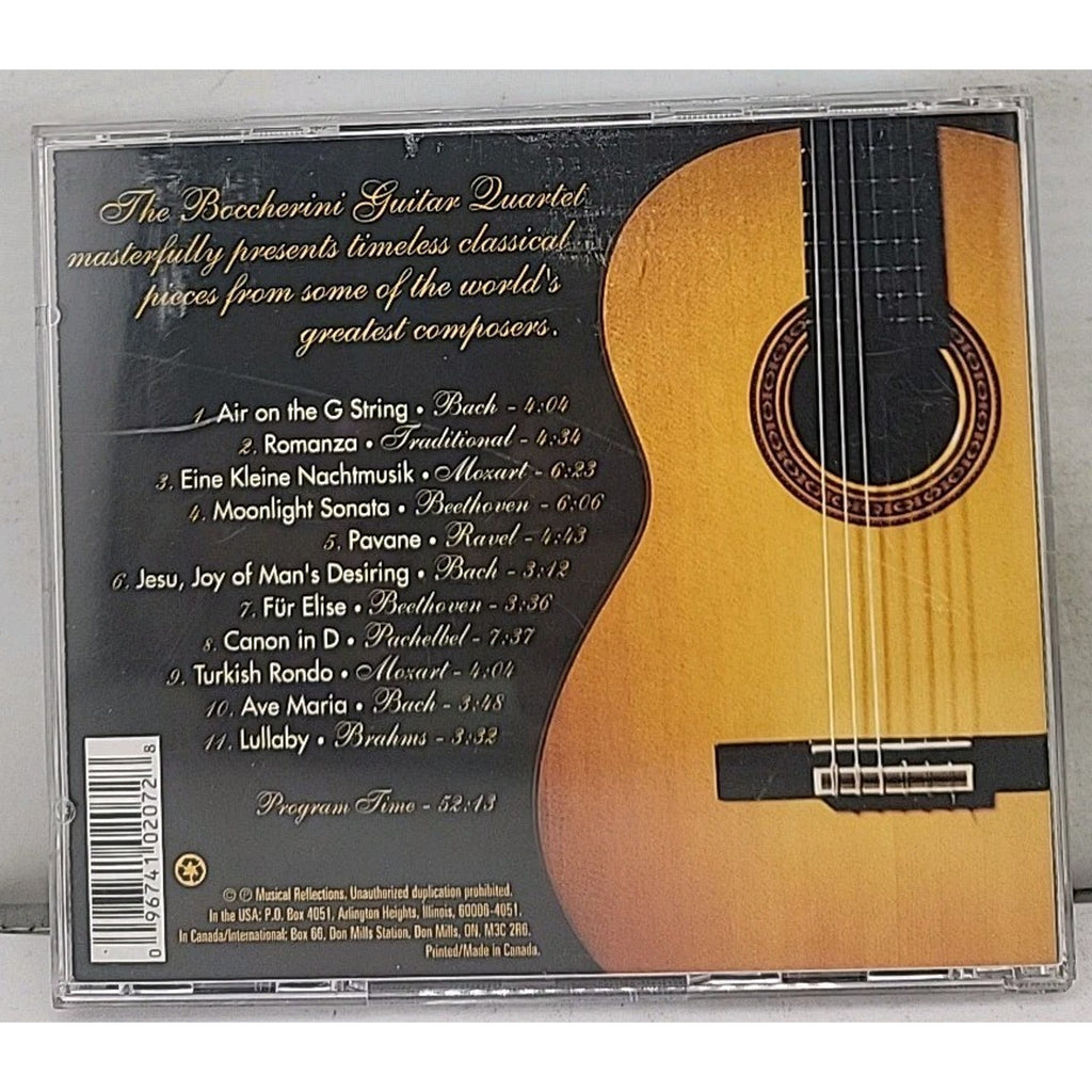Classical Guitar - Audio CD By The Boccherini Guitar Quartet