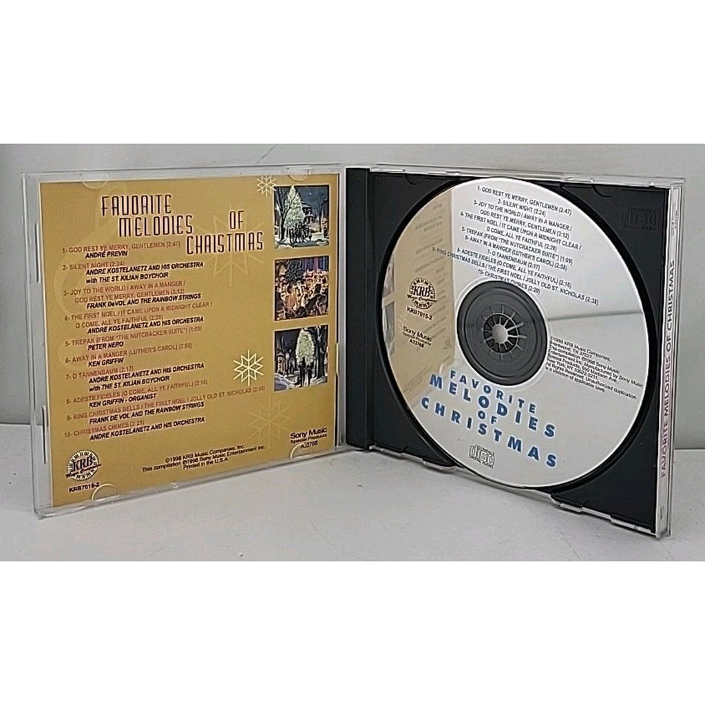 Favorite Melodies of Christmas by Various Arists (CD, Sony Music)
