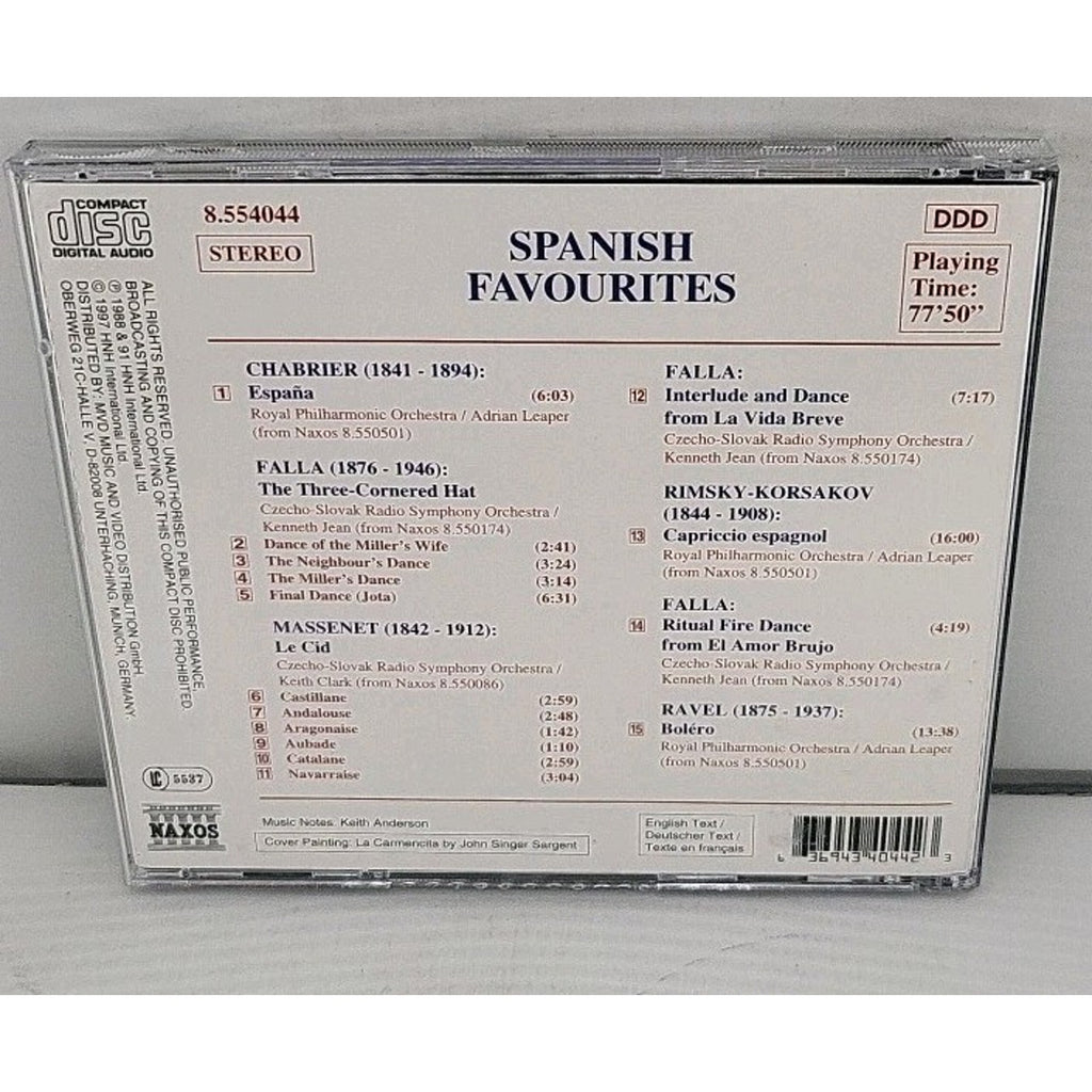 Spanish Favourites by Various (CD, 2000)