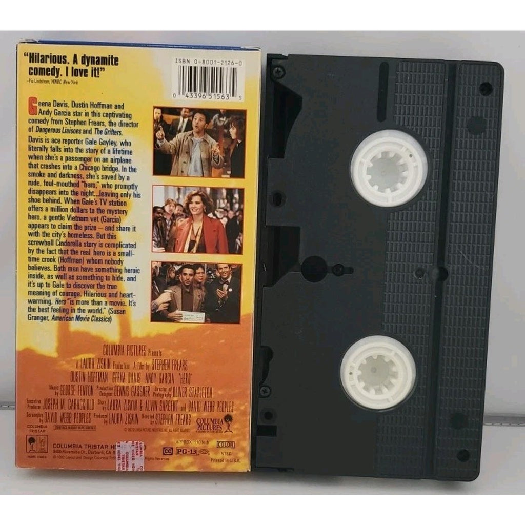 Hero (VHS, 1993, Closed Captioned)