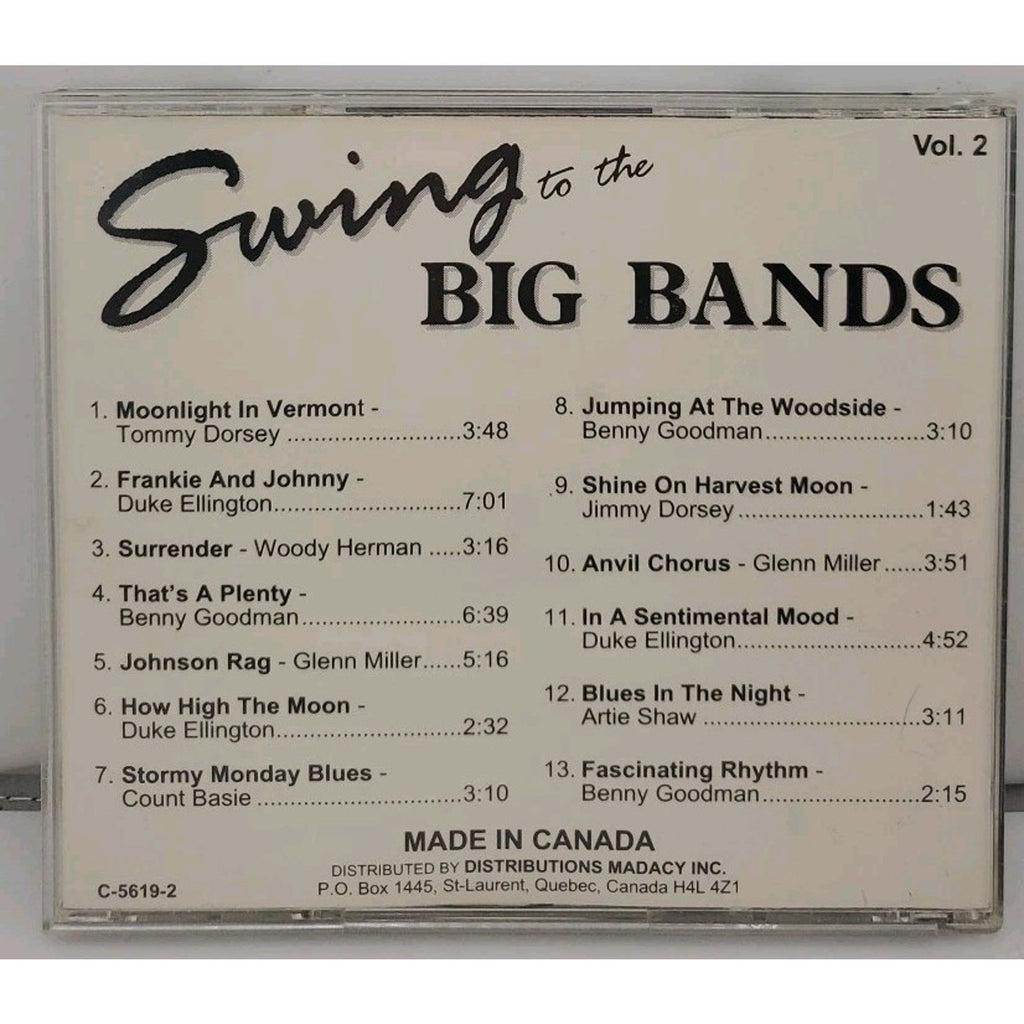 Swing To The Big Bands Vol. 2 CD