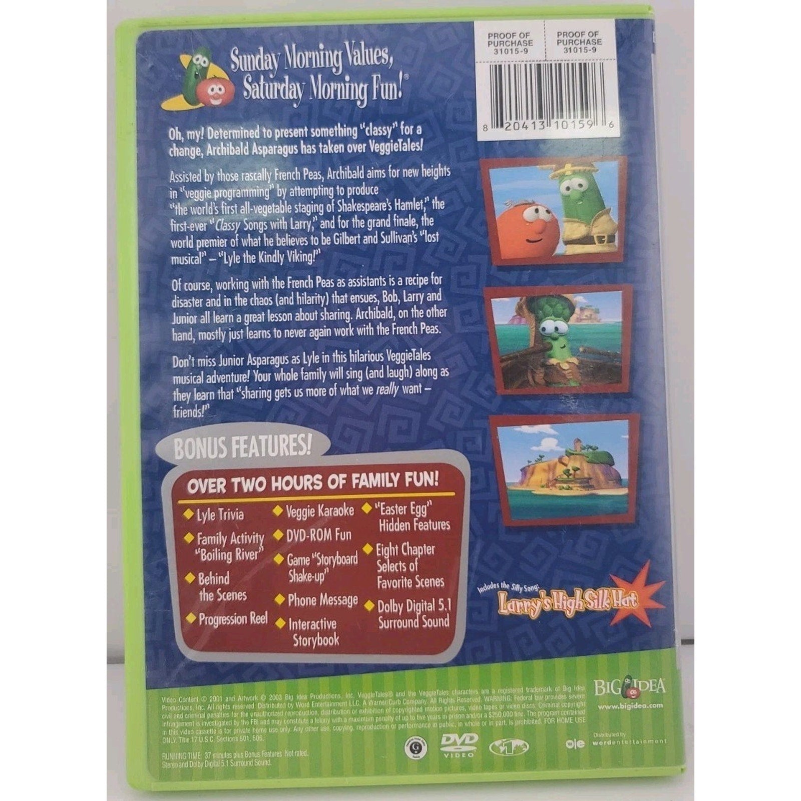 Lyle the Kindly Viking: A Lesson in Sharing - VeggieTales (DVD)