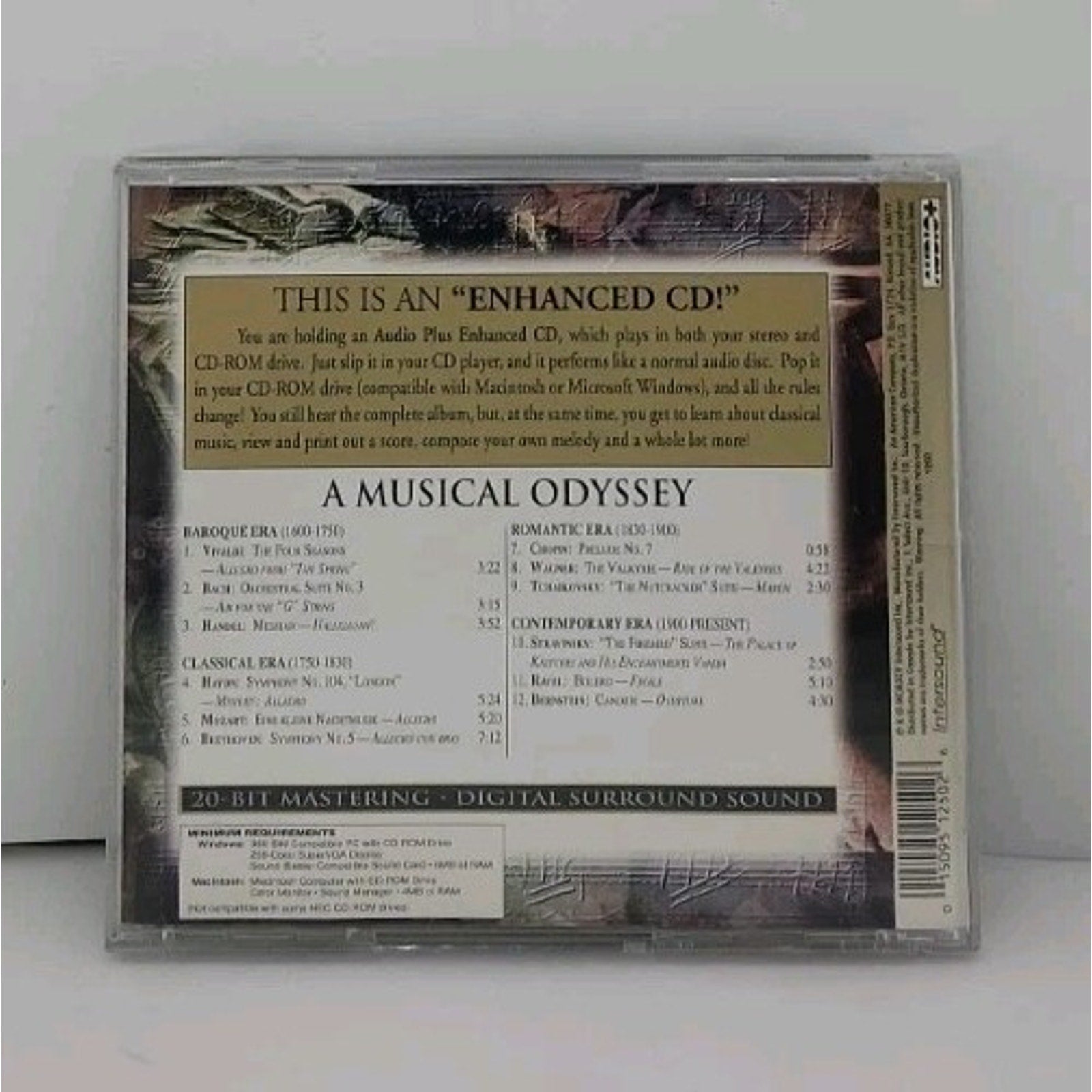 A Musical Odyssey - A Journey Through the Classics 1995 Enhanced CD (CD-ROM)