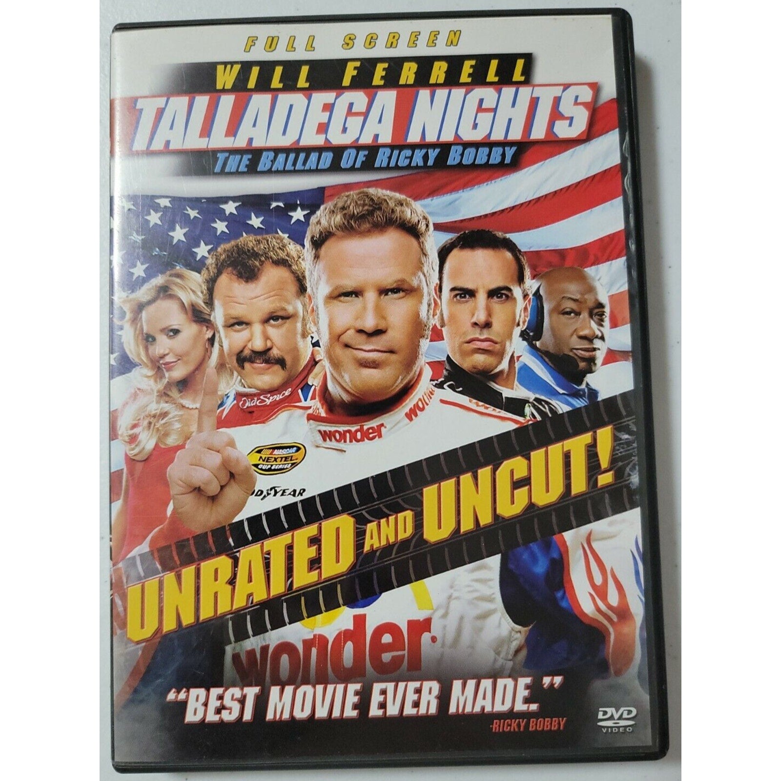Talladega Nights: The Ballad of Ricky Bobby (DVD, 2006, Full Frame)