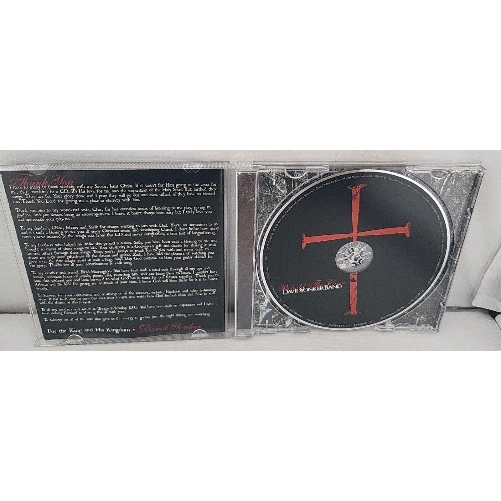 Behold the Cross by David Yonder Band (CD, 2010)