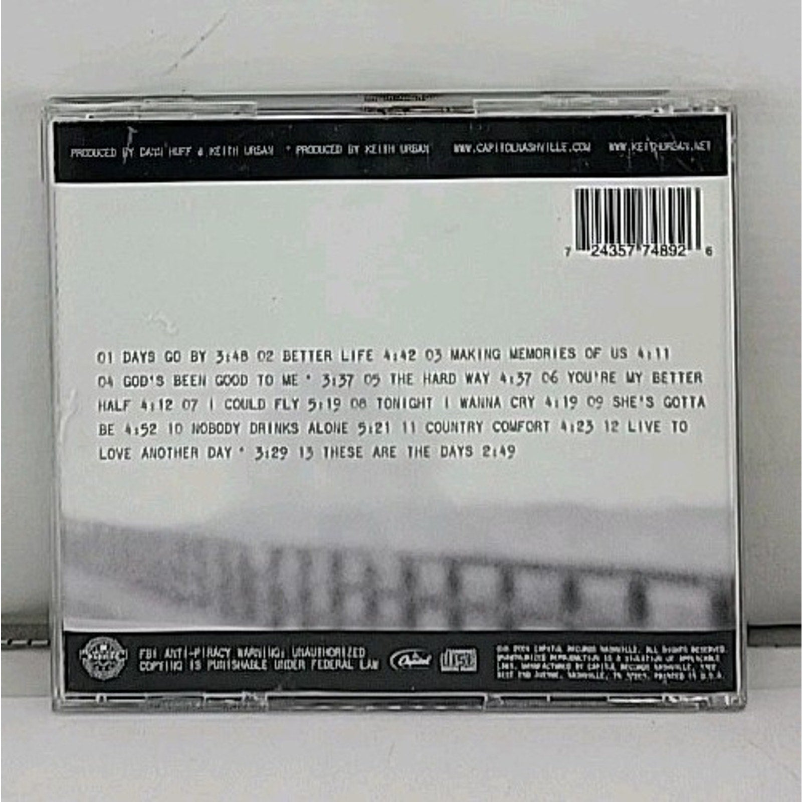 Be Here by Urban, Keith (CD, 2004)