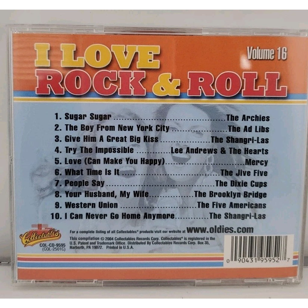 I Love Rock N Roll, Vol. 16 by Various (CD, 2004)
