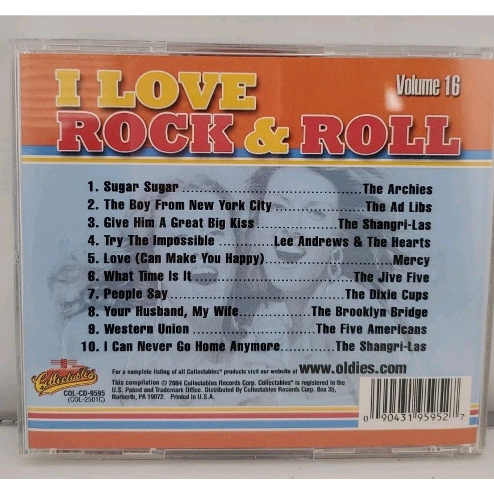 I Love Rock N Roll, Vol. 16 by Various (CD, 2004)