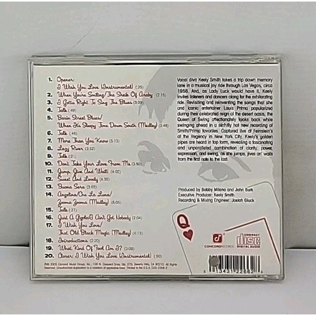 Las Vegas '58-Today by Keely Smith (CD, 2005)