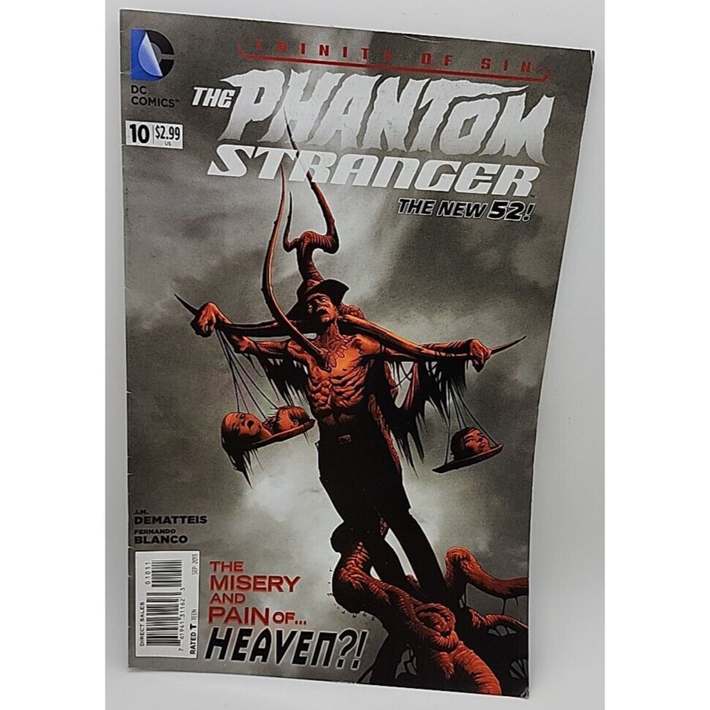 Trinity Of Sin The Phantom Stranger #10 The New 52 ! Comic Book