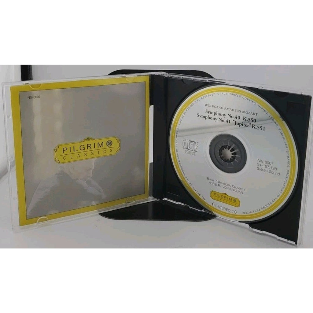 Symphony No. 40 K.550 Symphony No.41 "Jupiter" K.551 CD - Herbert Von Karajan