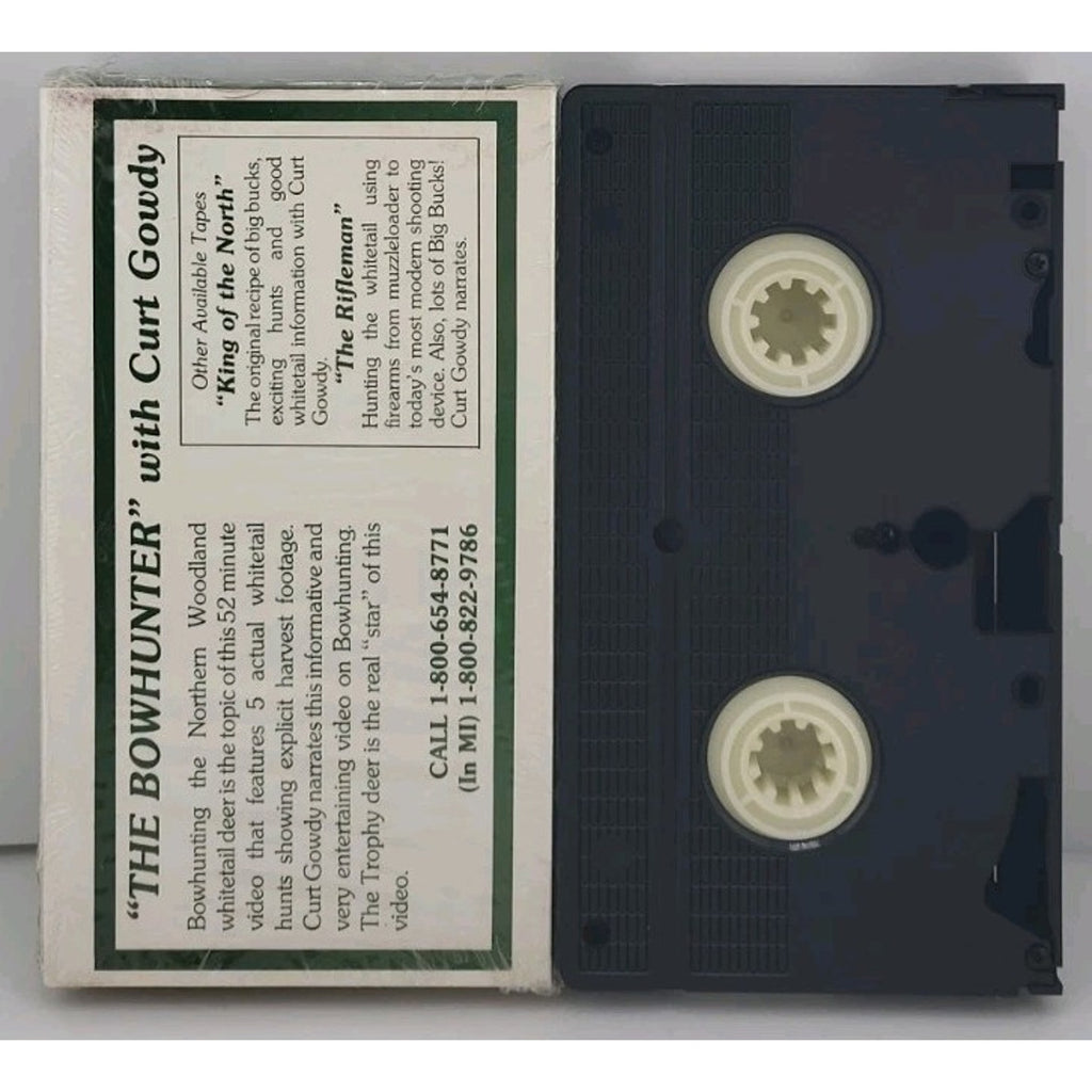 The Bowhunter With Curt Gowdy VHS