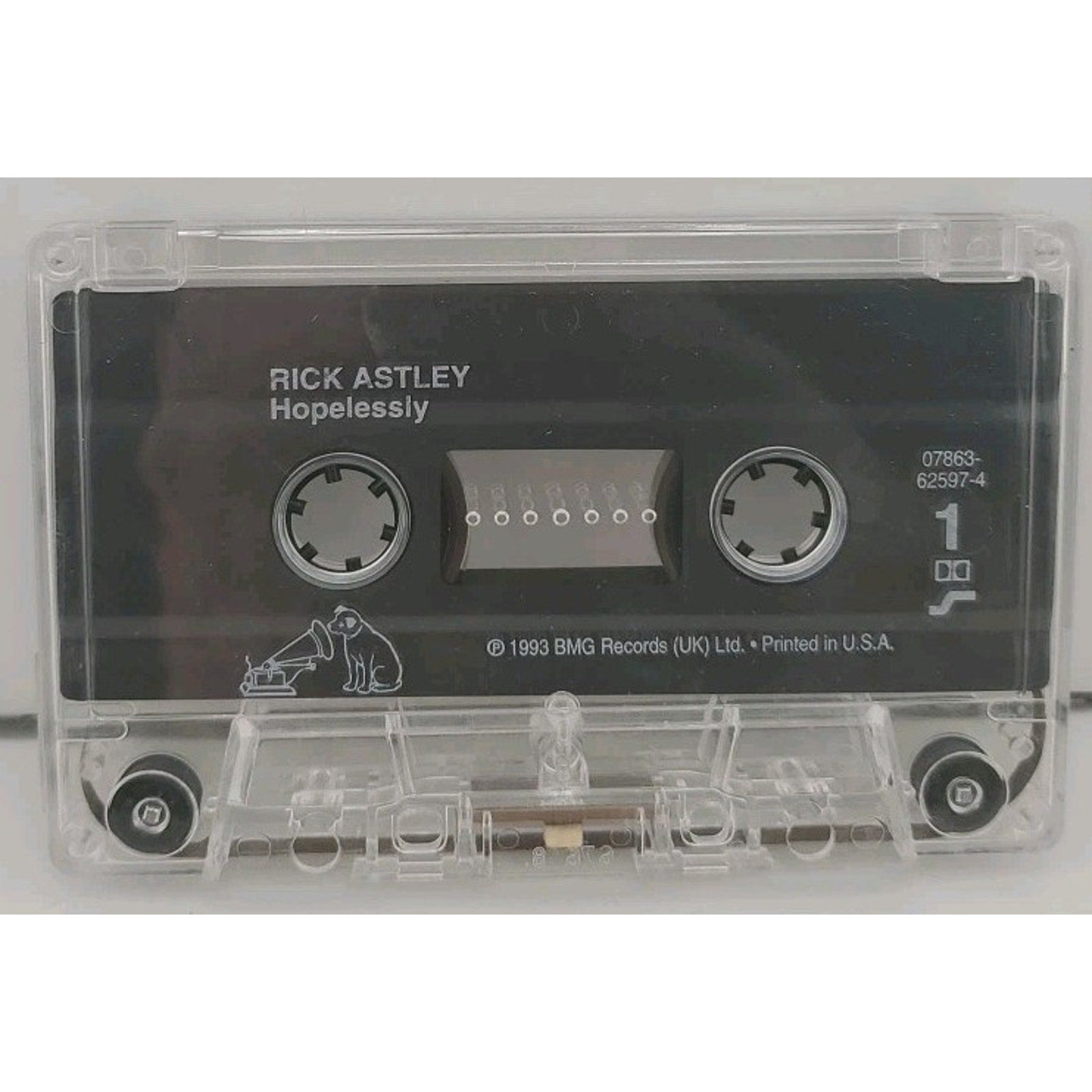 Hopelessly [Single] by Rick Astley (Cassette, Aug-1993, RCA)