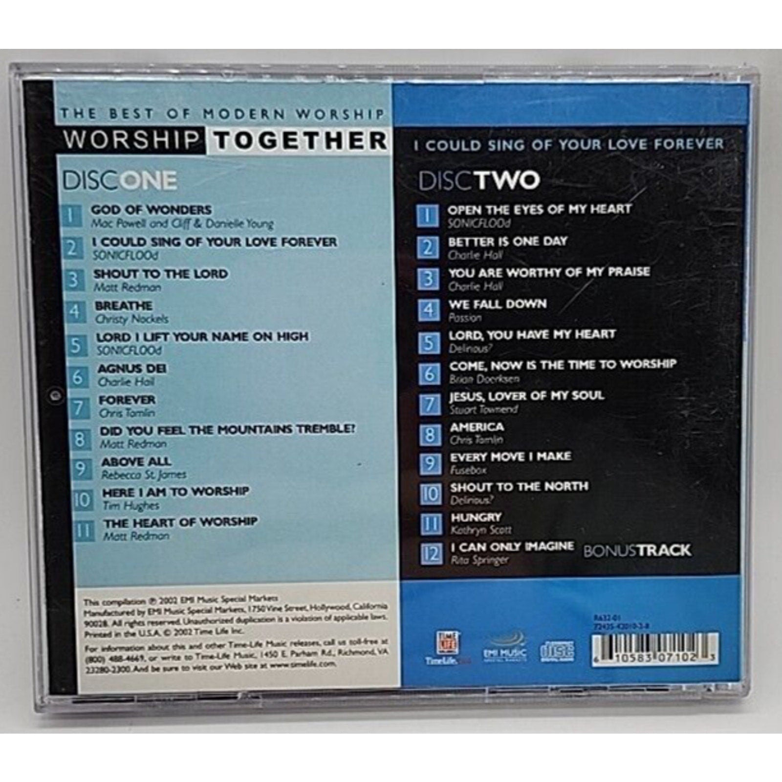 Worship Tracks - I Could Sing of Your Love Forever by Karaoke (CD, Jan-2003,...