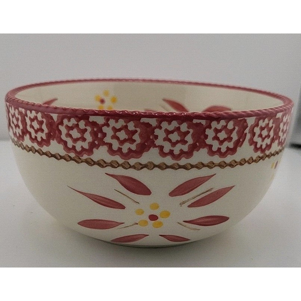 Temp-tations by Tara Old World Cranberry 18oz Bowls Set of 4