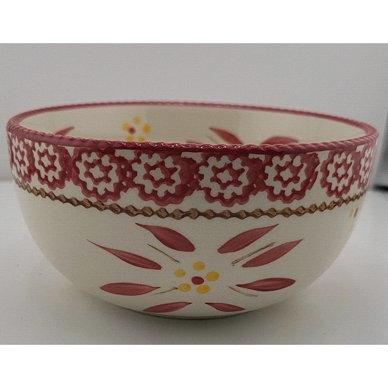 Temp-tations by Tara Old World Cranberry 18oz Bowls Set of 4