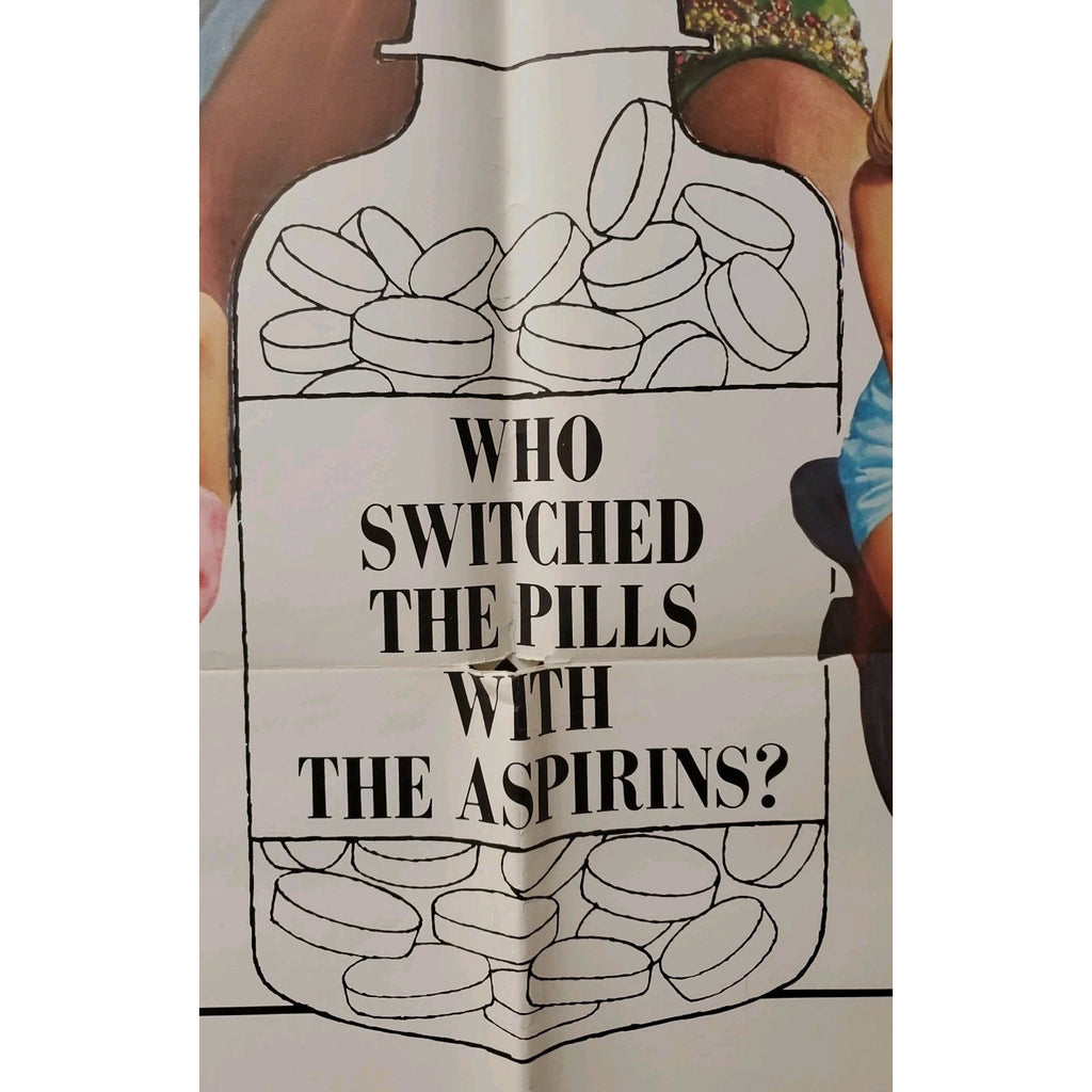 Prudence and the Pill Single Sided Original Folded 27 x 41 Movie Poster 1968