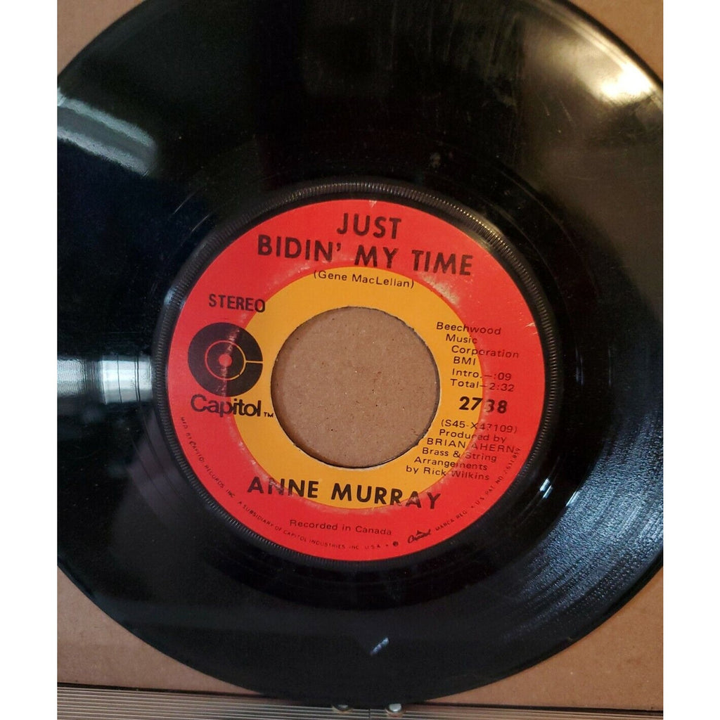 Anne Murray / Snowbird & Just Bidin' My Time / 45RPM Record