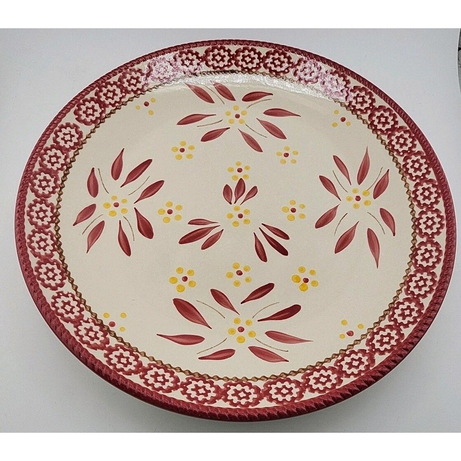 Temptations By Tara Old World 10.5 Diam Plate Set Of 3