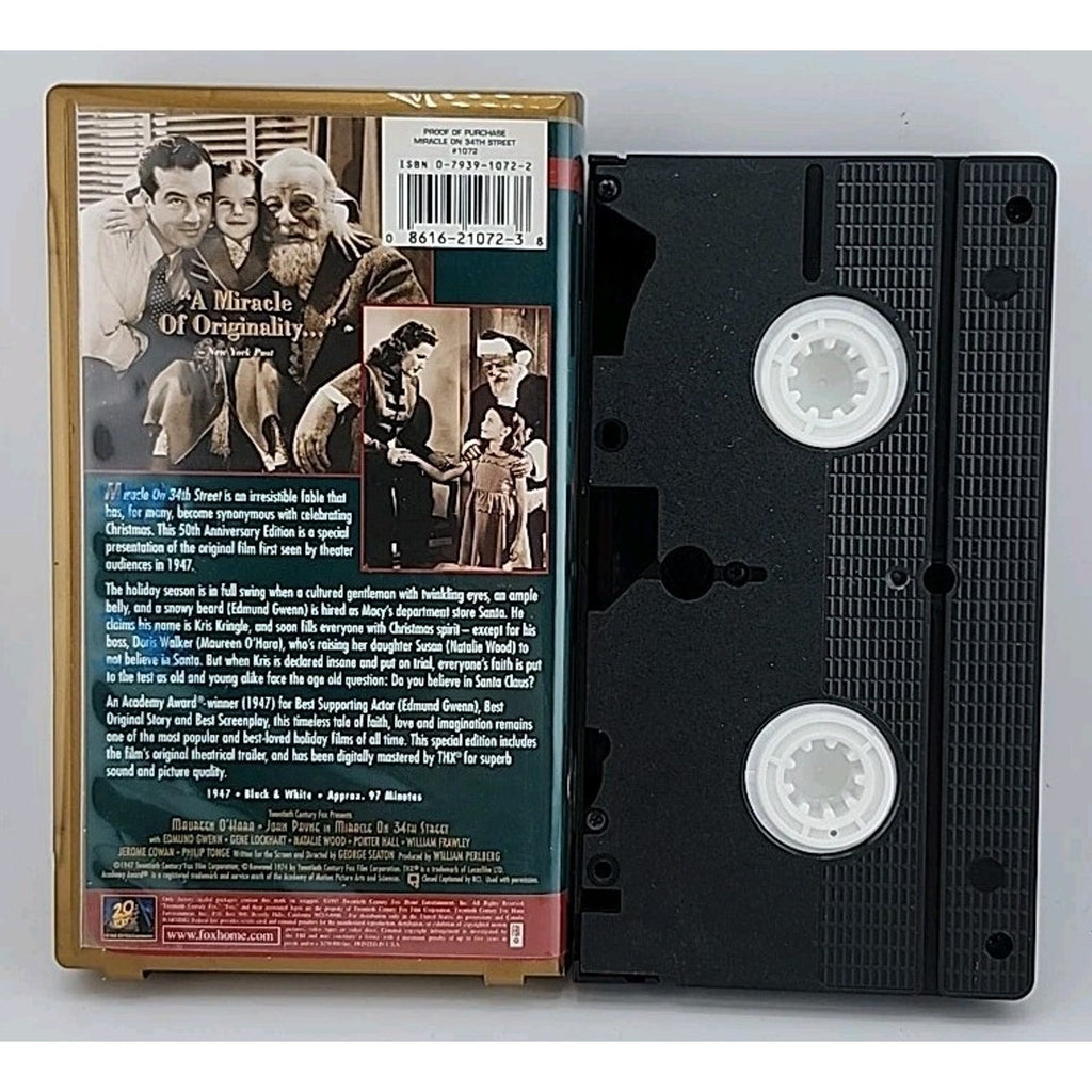 Miracle on 34th Street (VHS, 1997, 50th Anniversary Edition)