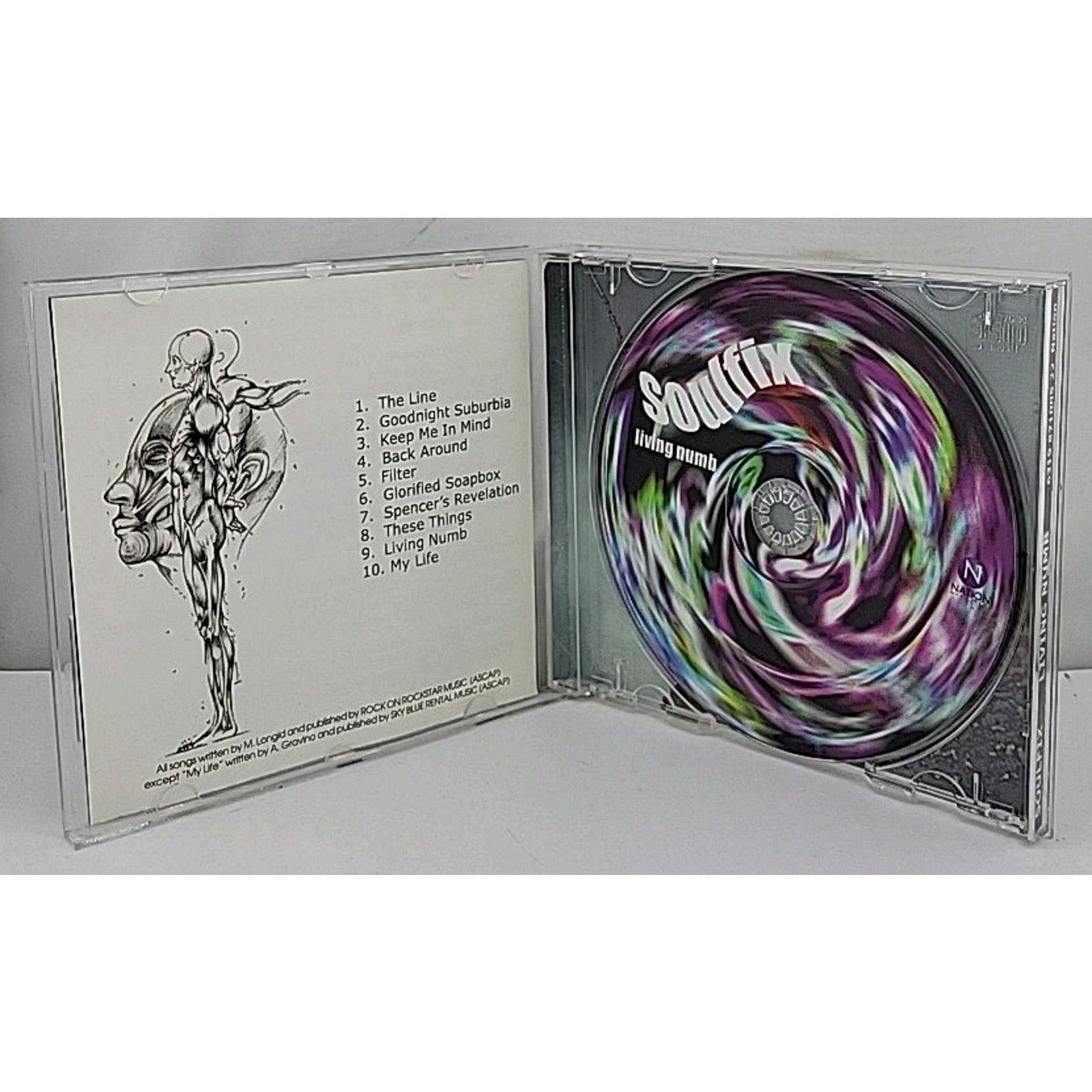 Living Numb by Soulfix (CD, Sep-2000, Nation Records (USA))