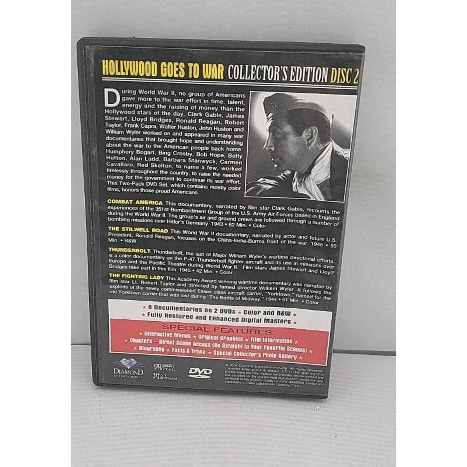 Hollywood Goes To War Dvd Collector's Edition Disc 2 DVD