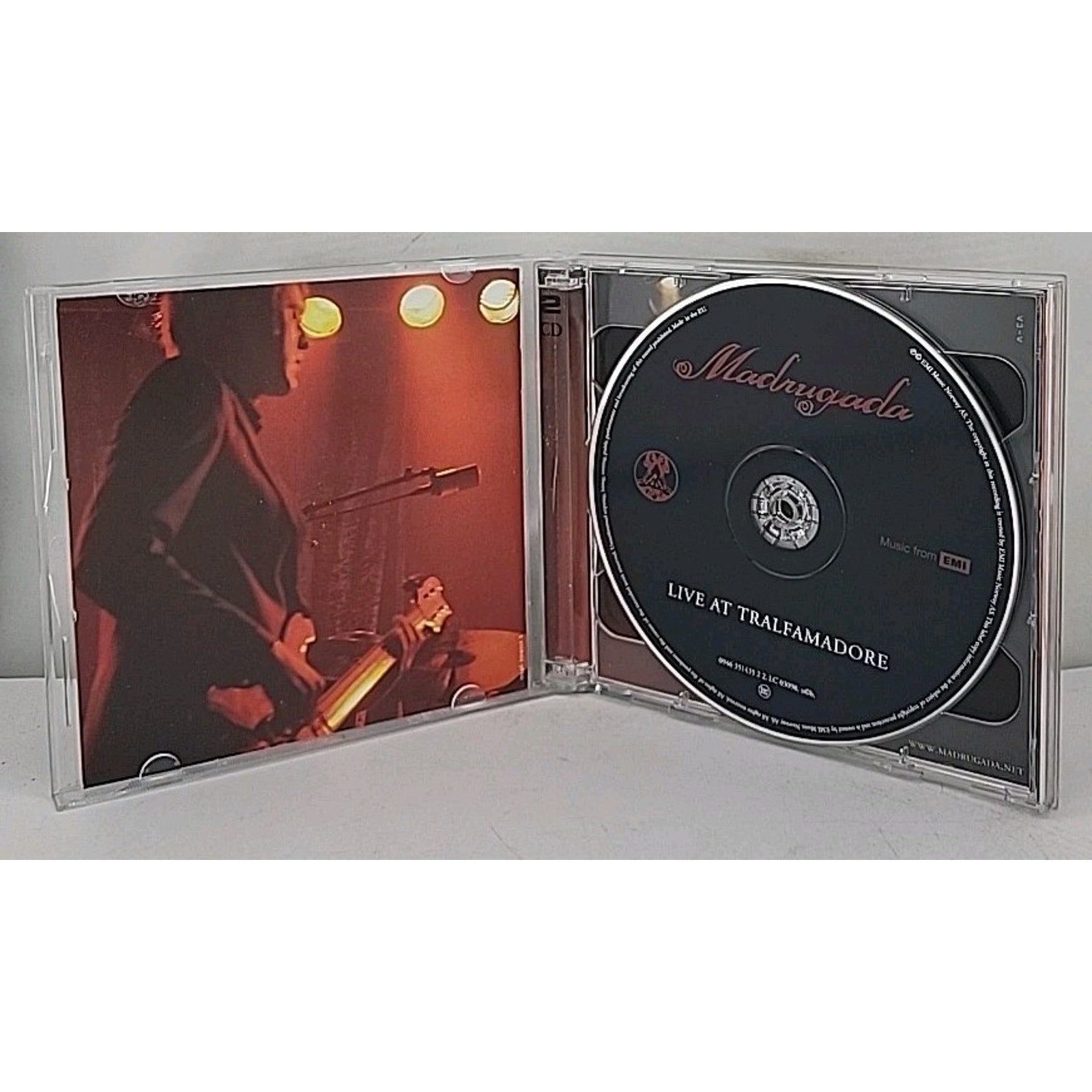 Madrugada - Live At Tralfamadore CD 2 Disc Set Alternative Rock, Blues Rock