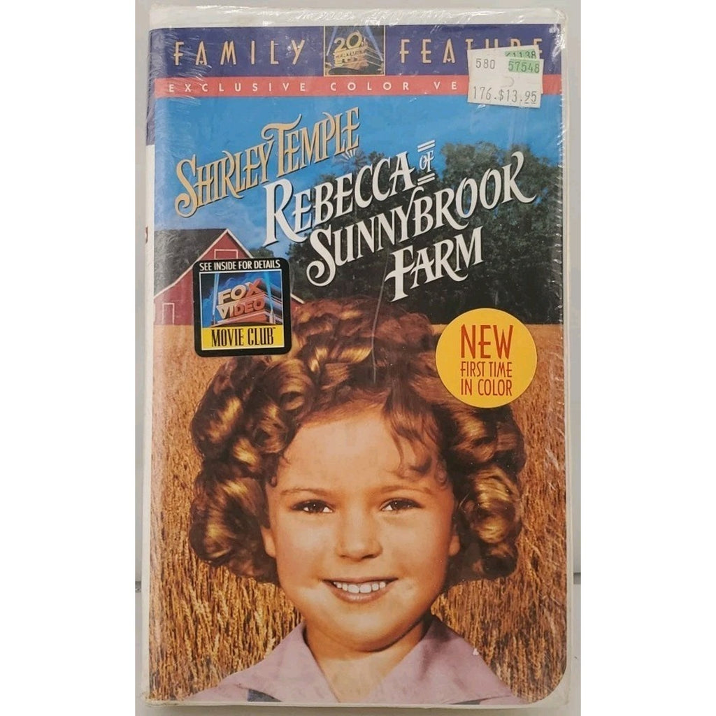 Rebecca of Sunnybrook Farm (VHS, 1938) *Brand New*