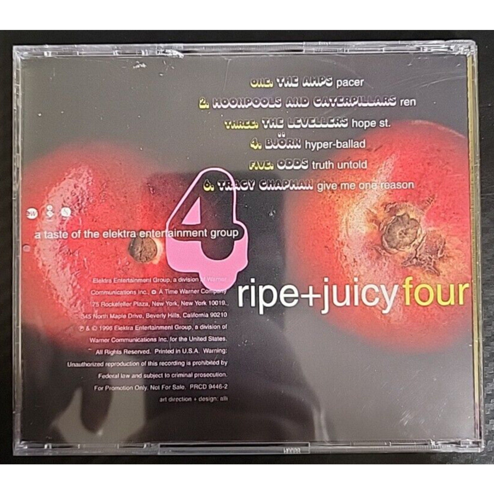 Various - Ripe + Juicy 4: A Taste Of The Elektra Entertainment Group (CD PROMO)