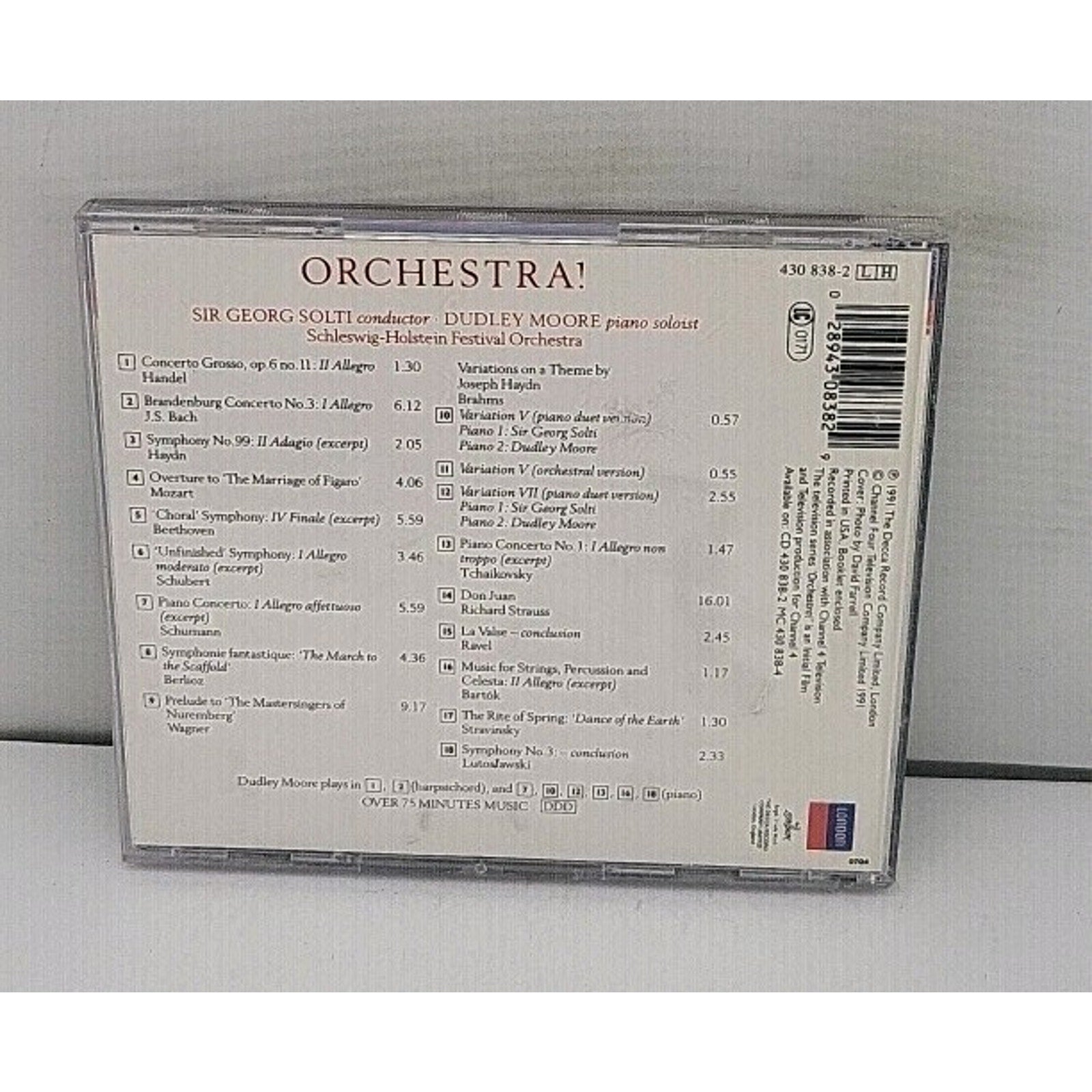 Orchestra Dudley Moore (CD, 1991, London)