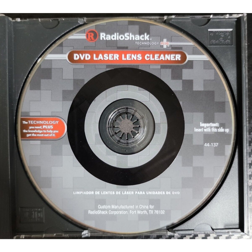 RadioShack DVD Laser Lens Cleaner